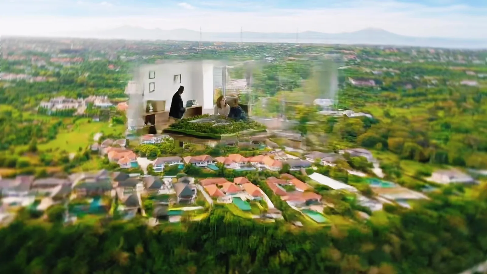 Панорама комплекса Ramada Residences и океанского побережья